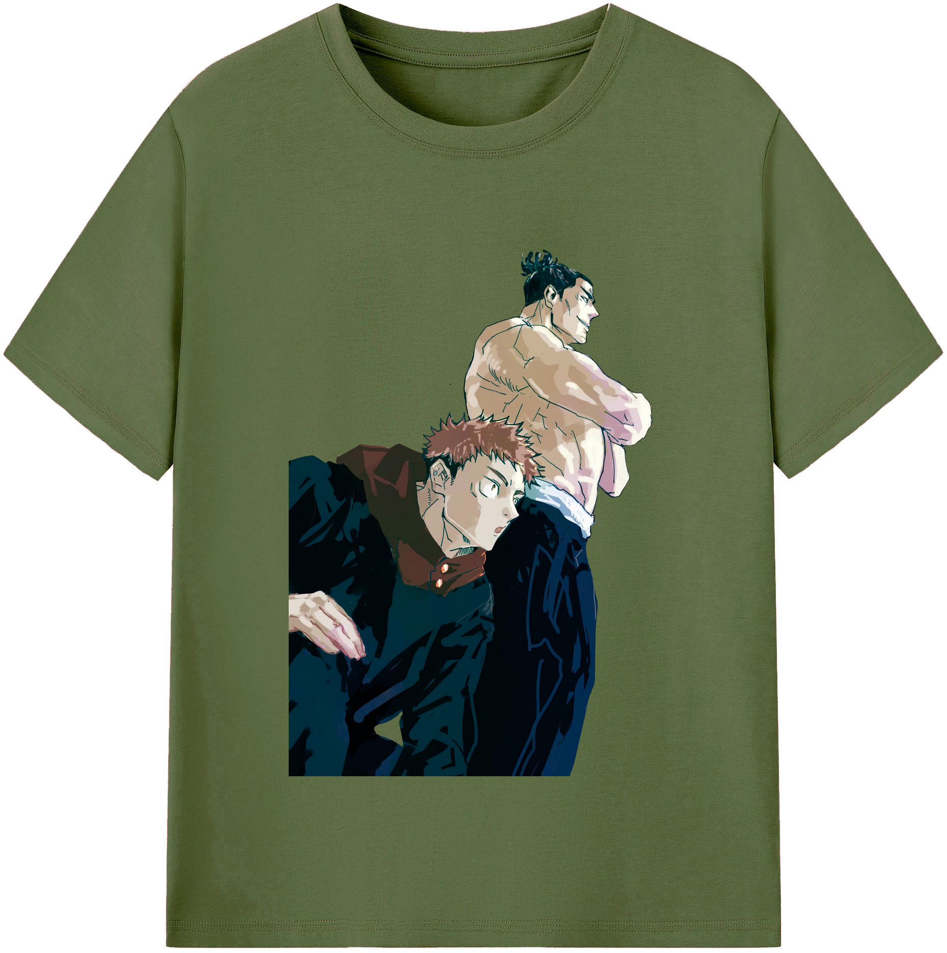 （画像用） 呪術廻戦 Jujutsu Kaisen 綿100％半袖Tシャツ（フロントプリント）